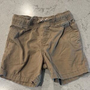 Cat & Jack Olive Khaki Shorts 18mo